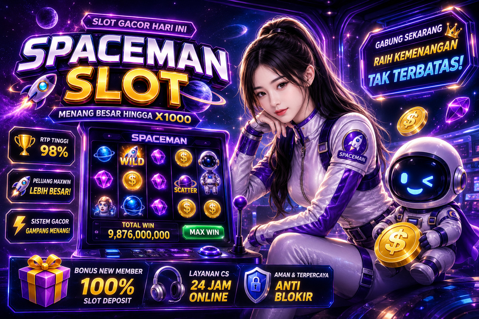 Mengulas Keistimewaan Spaceman Slot Online: Perpaduan Hiburan Modern dengan Pengalaman Bermain yang Menarik